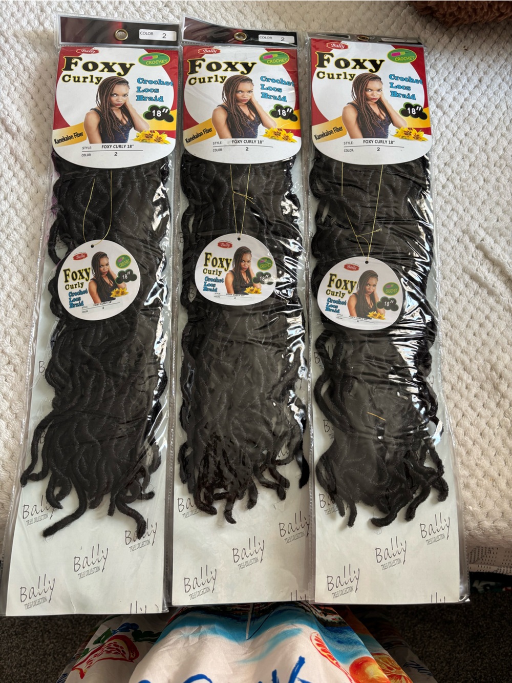 Bally Faux Locs Hair Extensions - Black